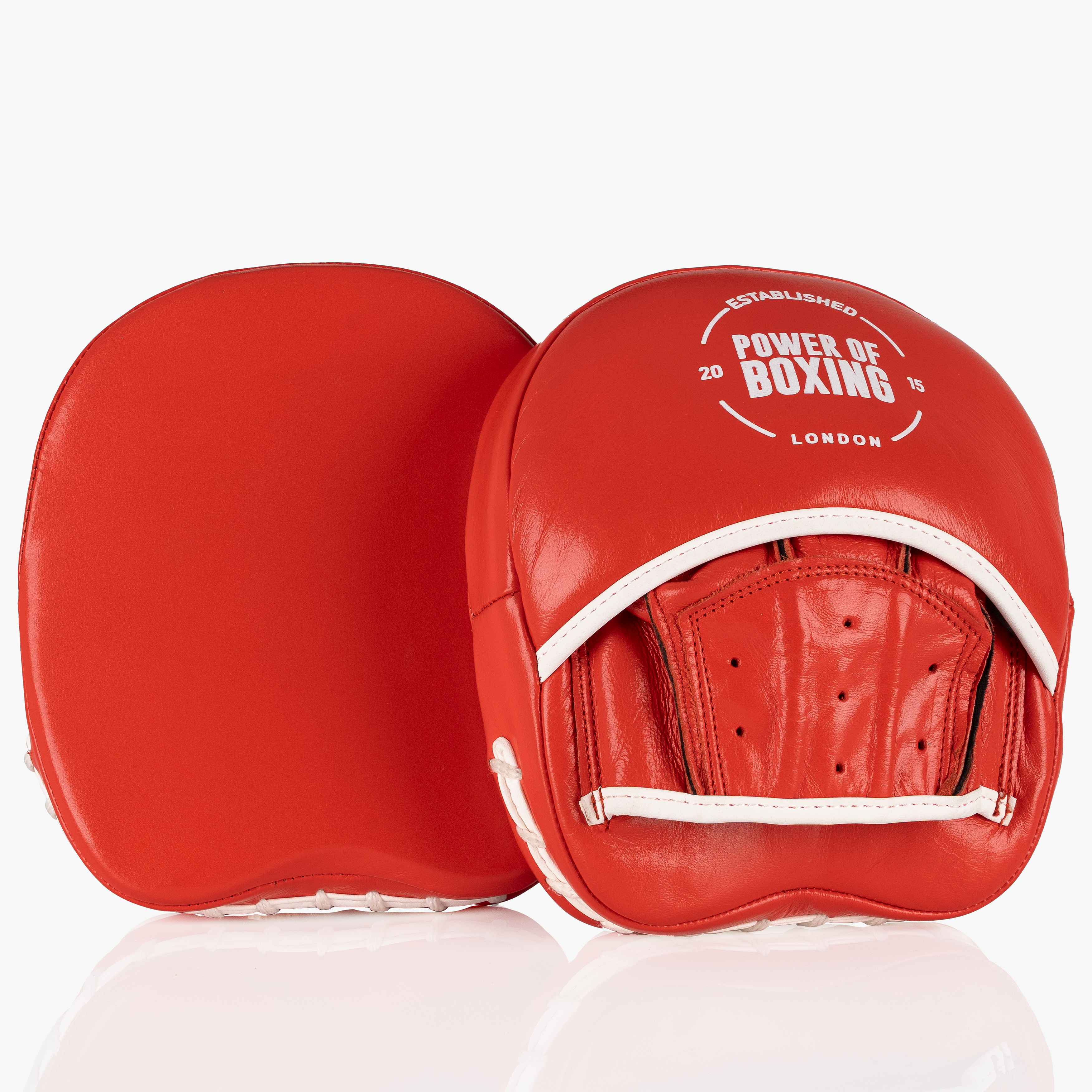 Focus Mitts - Royal Red Power Of Boxing